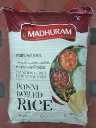 MADHURAM PONNI BOILED RICE 5KG